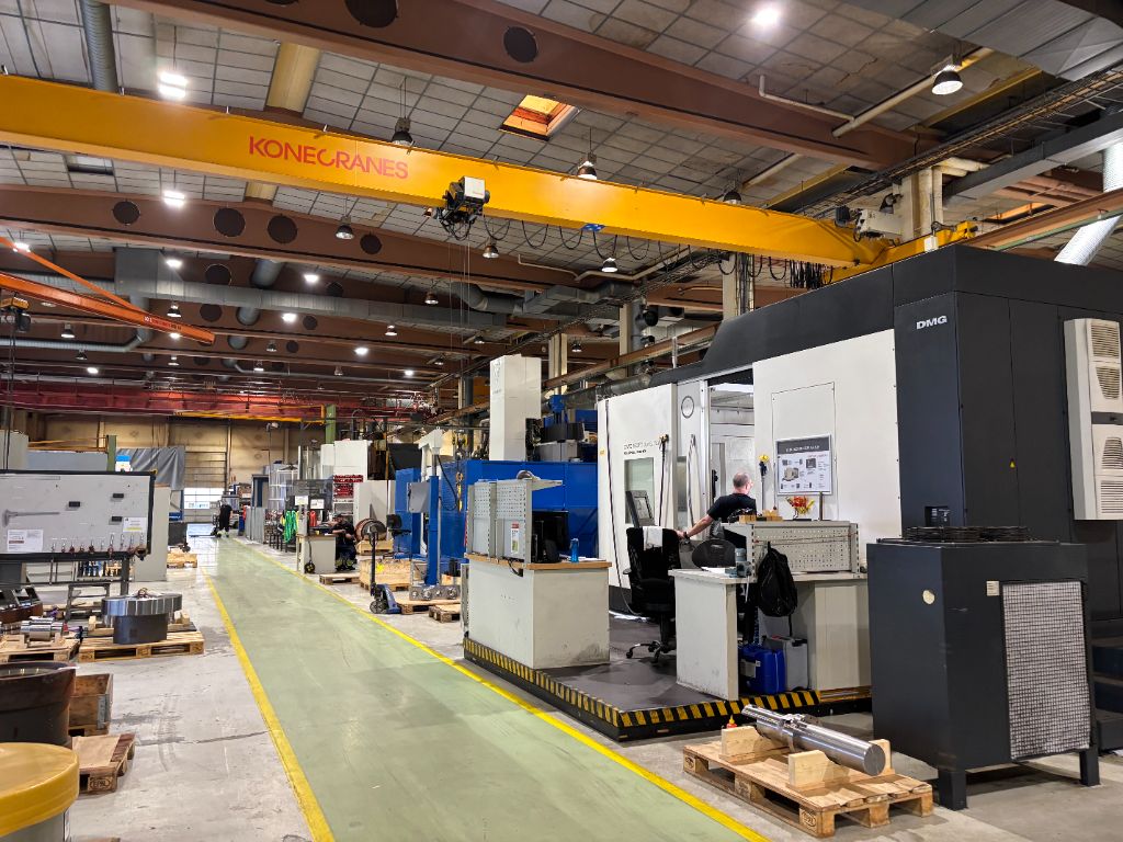 Precision manufacturing floor at Odda Technology
